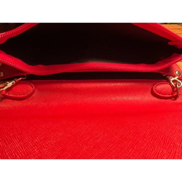 Magazine Cover Handbag Red Lipstick Bag Crossbody Novelty Purse - Picture 7 of 7